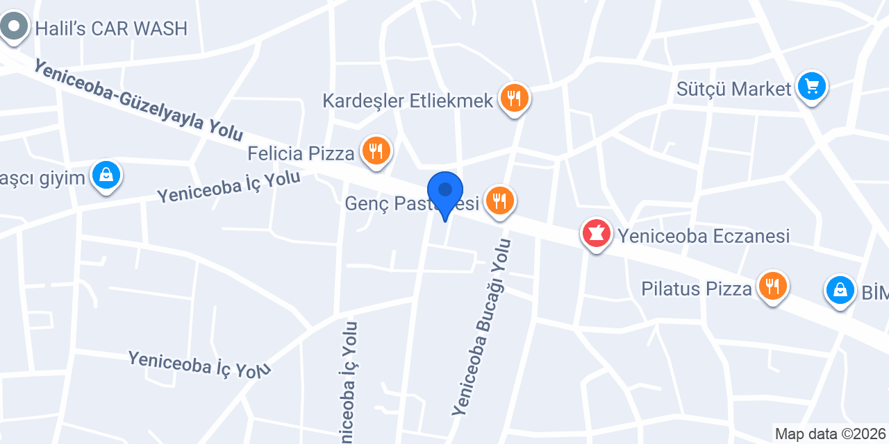 Kızılkaya Kitabevi konumu