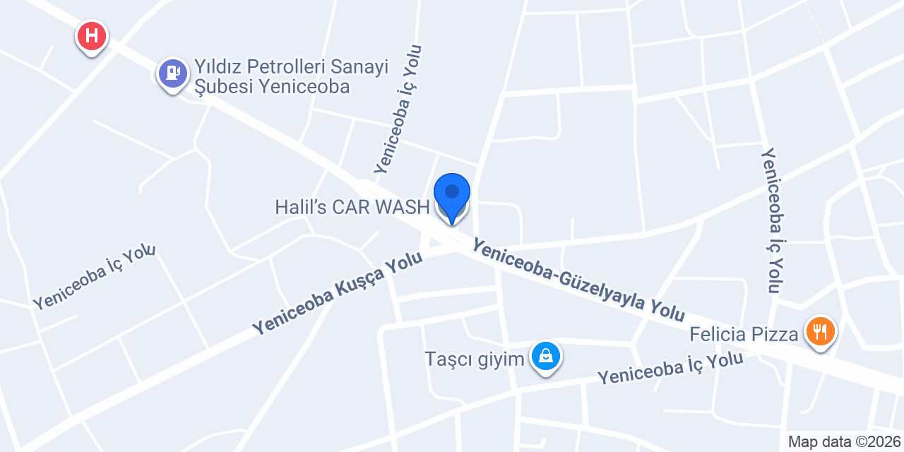 Halil’s CAR WASH konumu