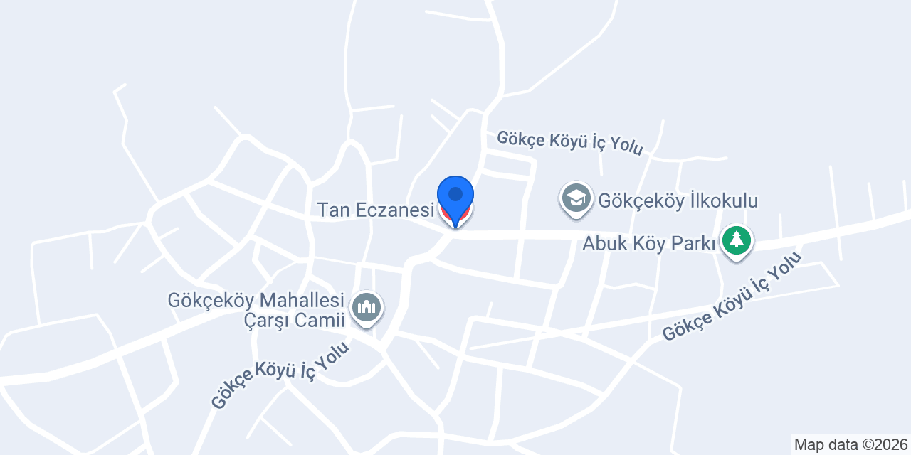 Tan Eczanesi konumu