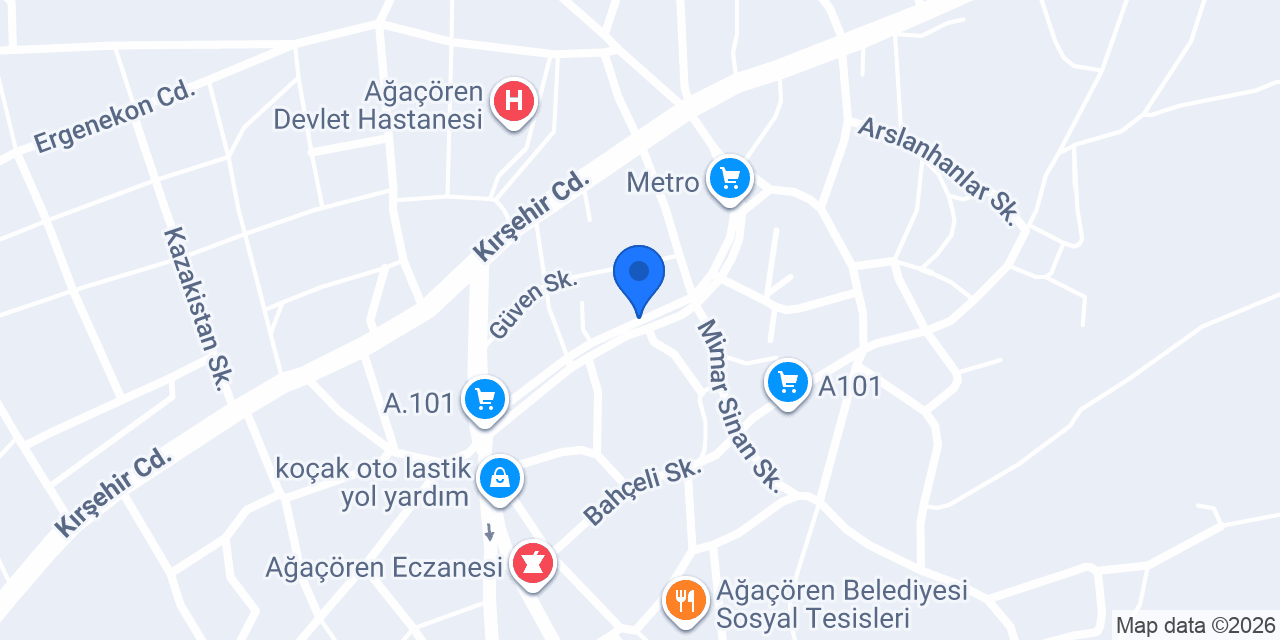 Başarı Sürücü Kursu konumu