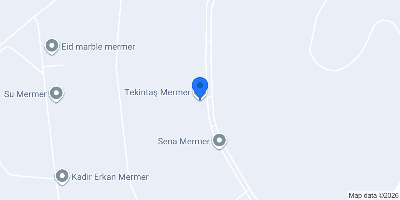 Tekintaş Mermer konumu