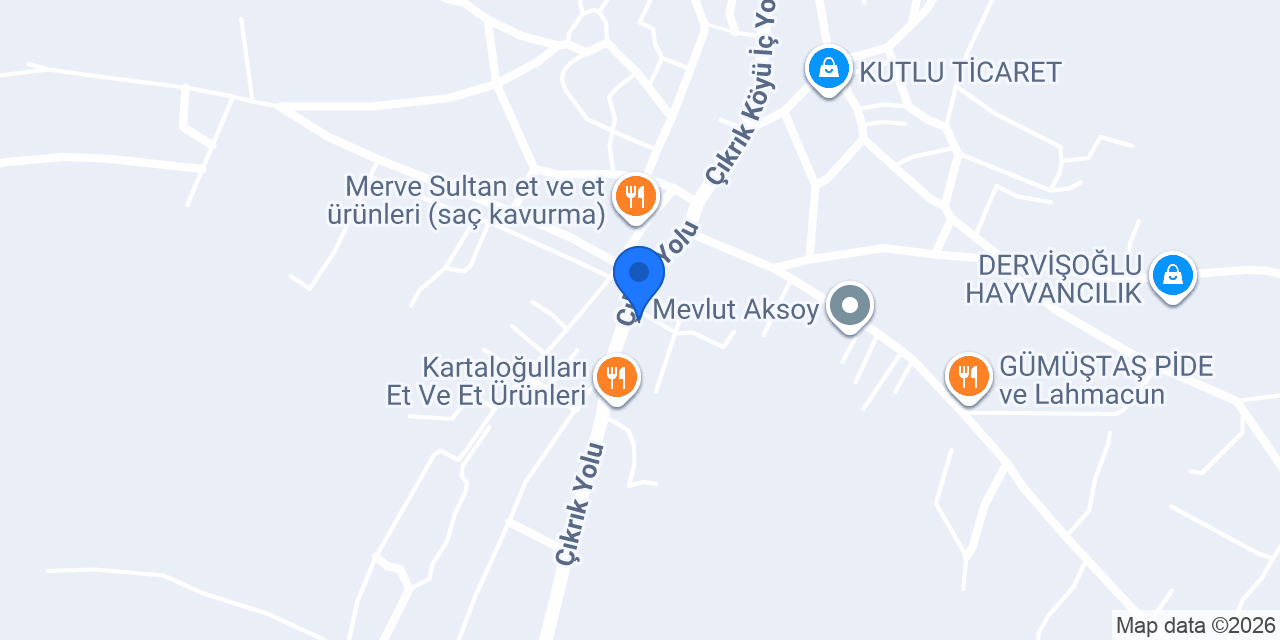 KASAL GIDA konumu