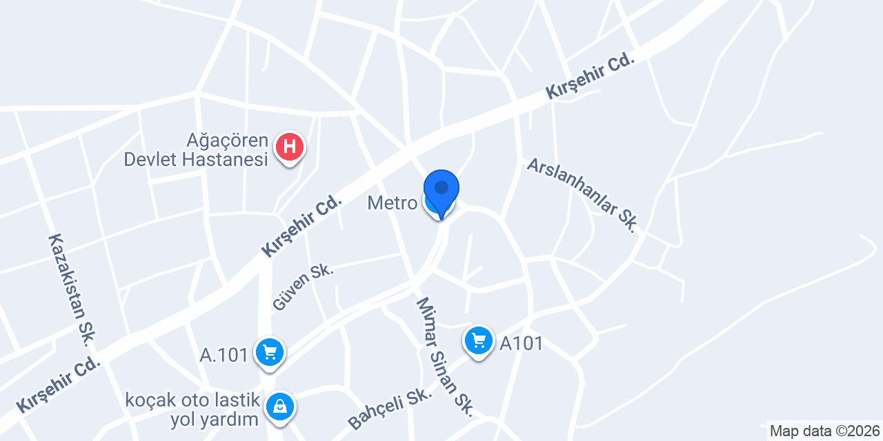 Mutlu Otomotiv konumu