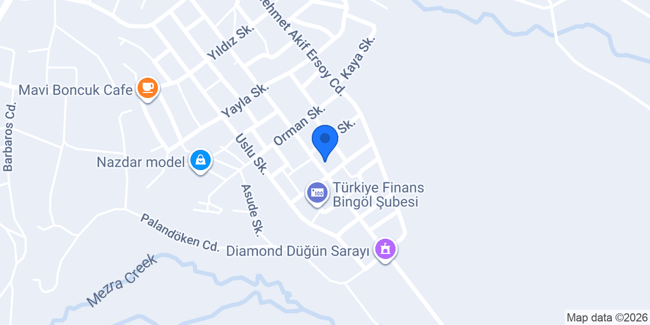 Özgür büfe konumu
