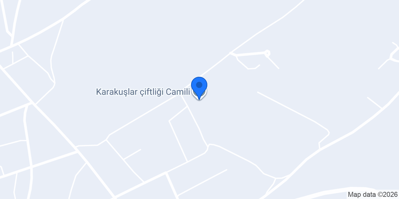 Karakuşlar çiftliği Camili konumu