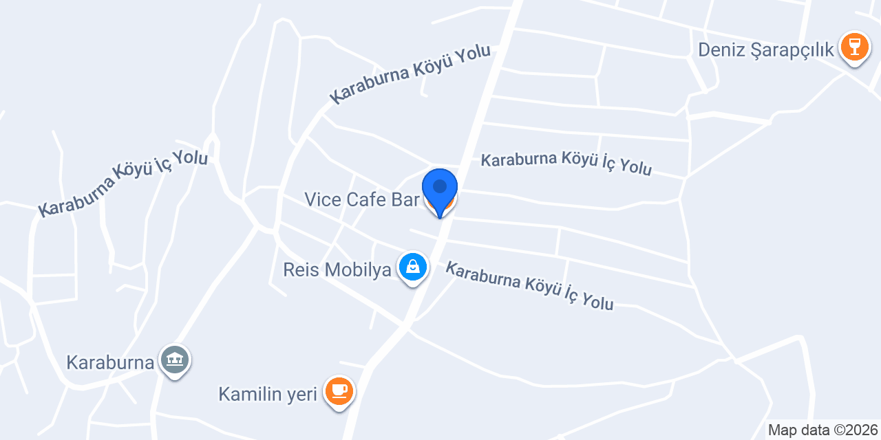 Vice Cafe Bar konumu