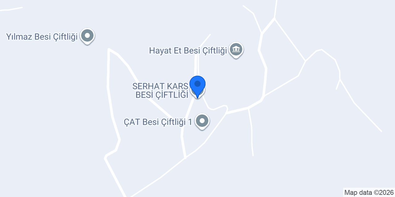 SERHAT KARS BESİ ÇİFTLİĞİ konumu