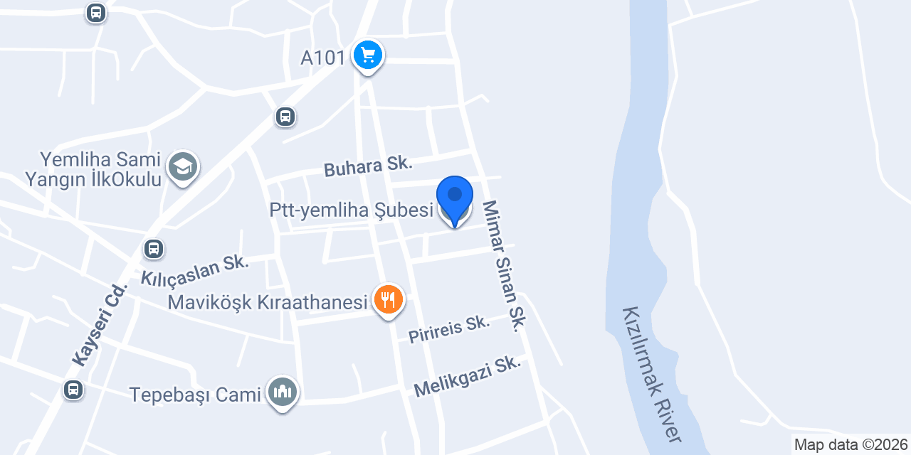 Ptt-yemliha Şubesi konumu