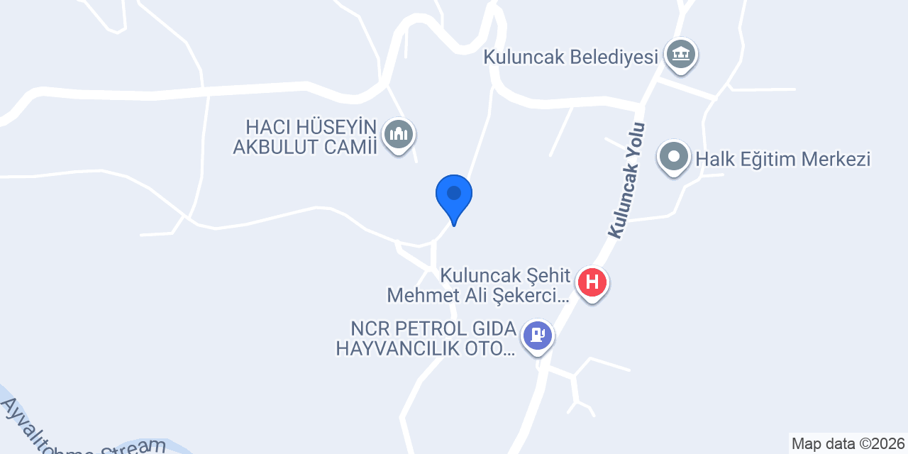 Kuluncak İmam Hatip Ortaokulu konumu