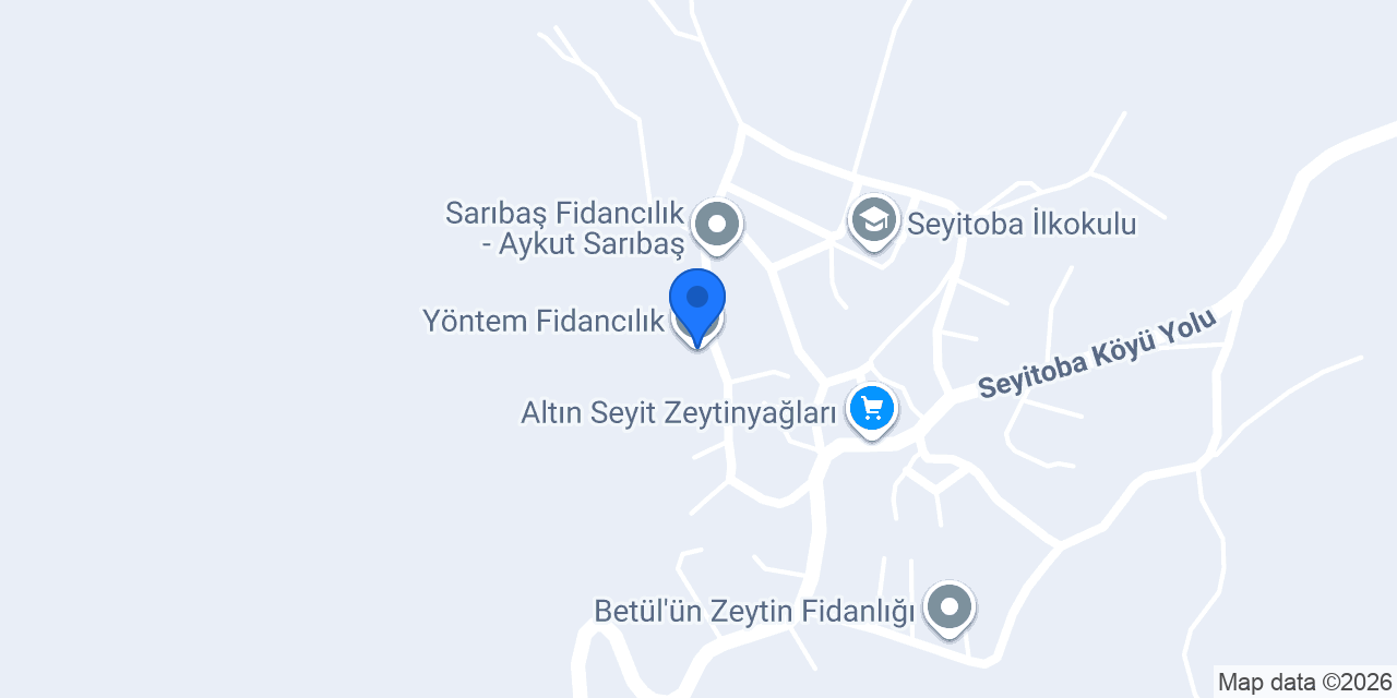 Yöntem Fidancılık konumu