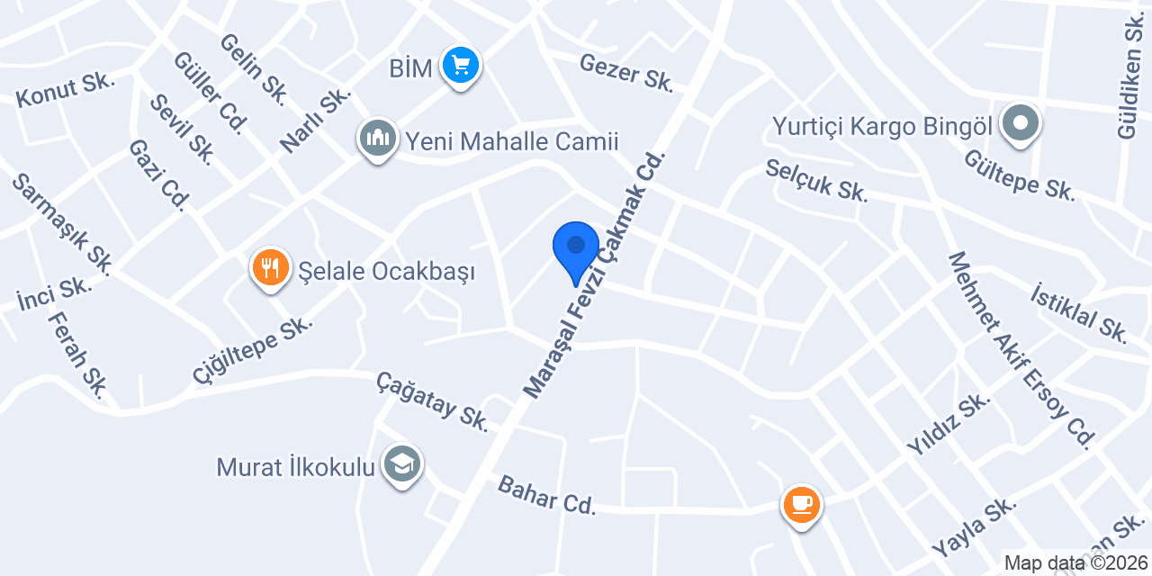 Zara Stüdyo konumu