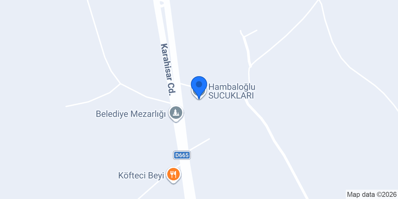 Hambaloğlu SUCUKLARI konumu