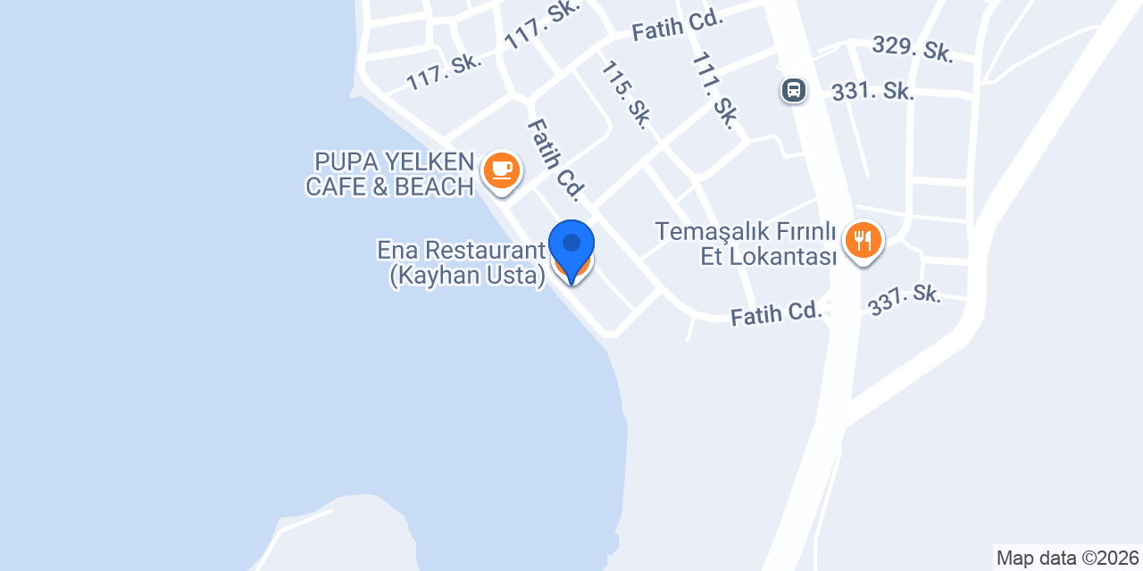 Ena Restaurant (Kayhan Usta) konumu