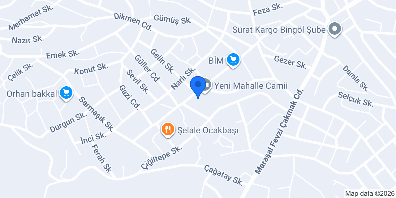 BERAT KUAFÖR konumu