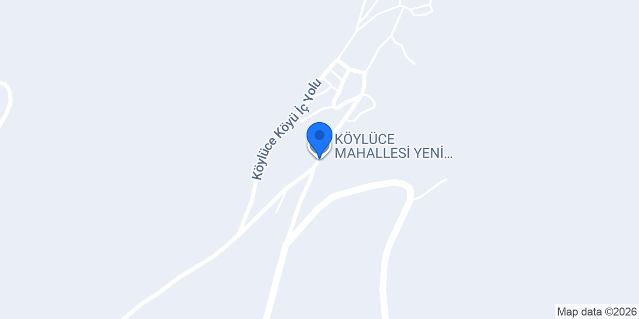 Köylüce Köyü Muhtarlığı konumu