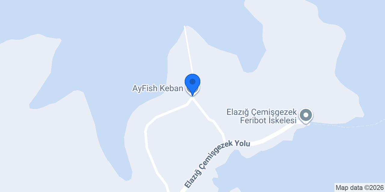 AyFish Keban konumu