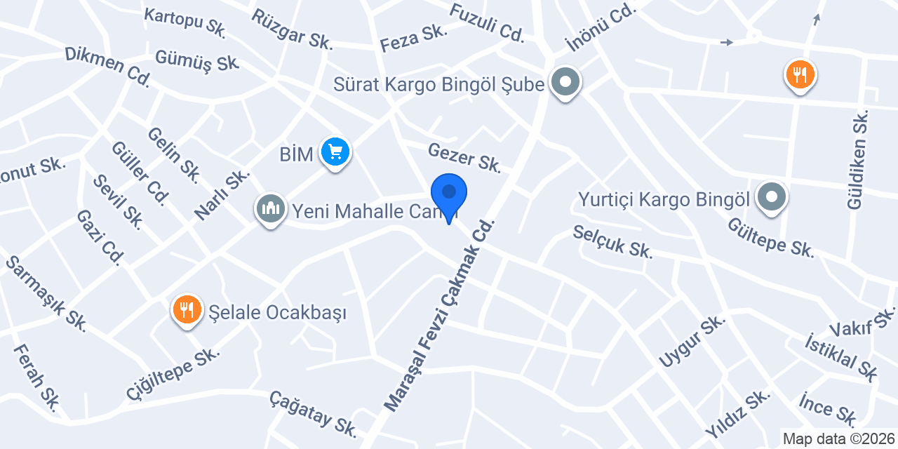 AFB TEMİZLİK konumu