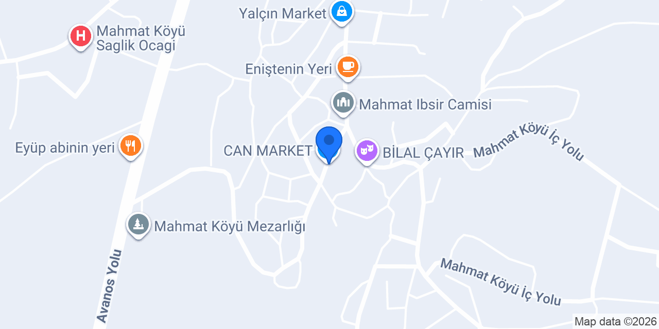 CAN MARKET konumu