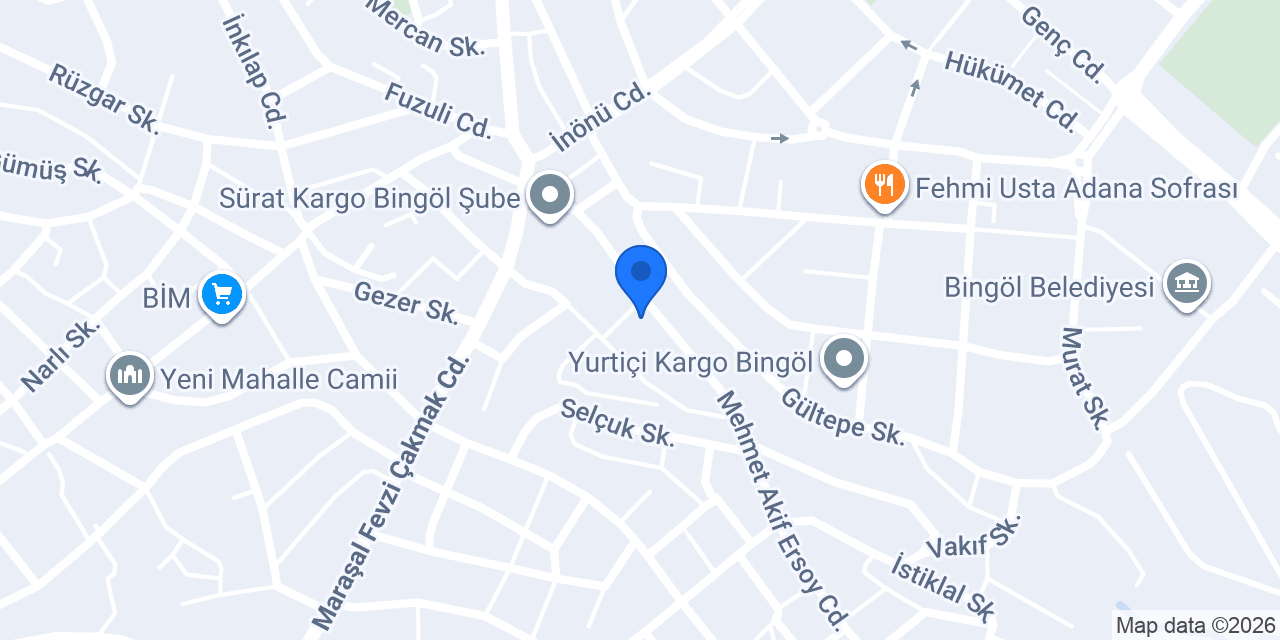 Binpover Elektrik konumu