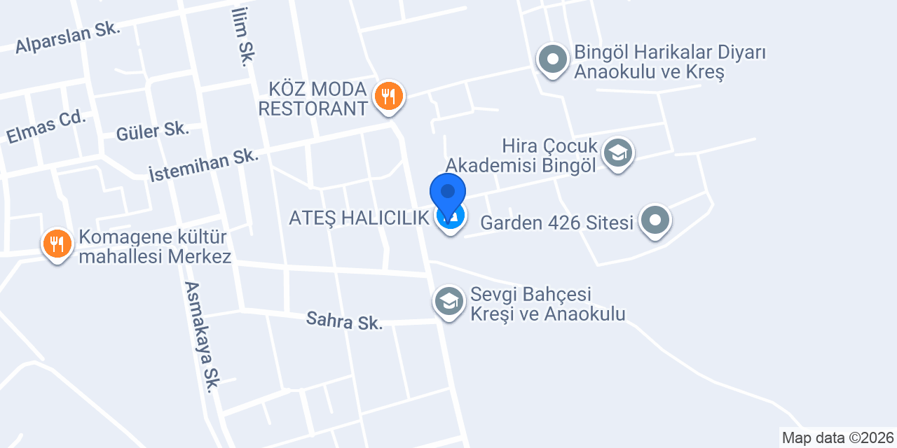 ATEŞ HALICILIK konumu