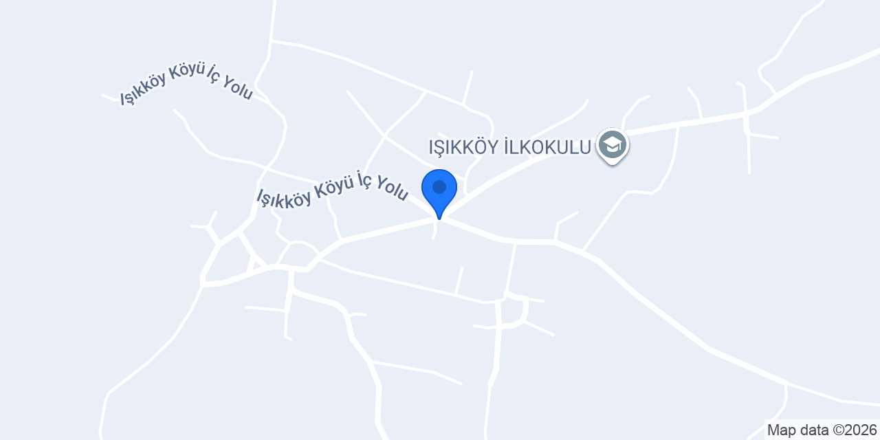 Işıkköy Köyü Muhtarlığı konumu