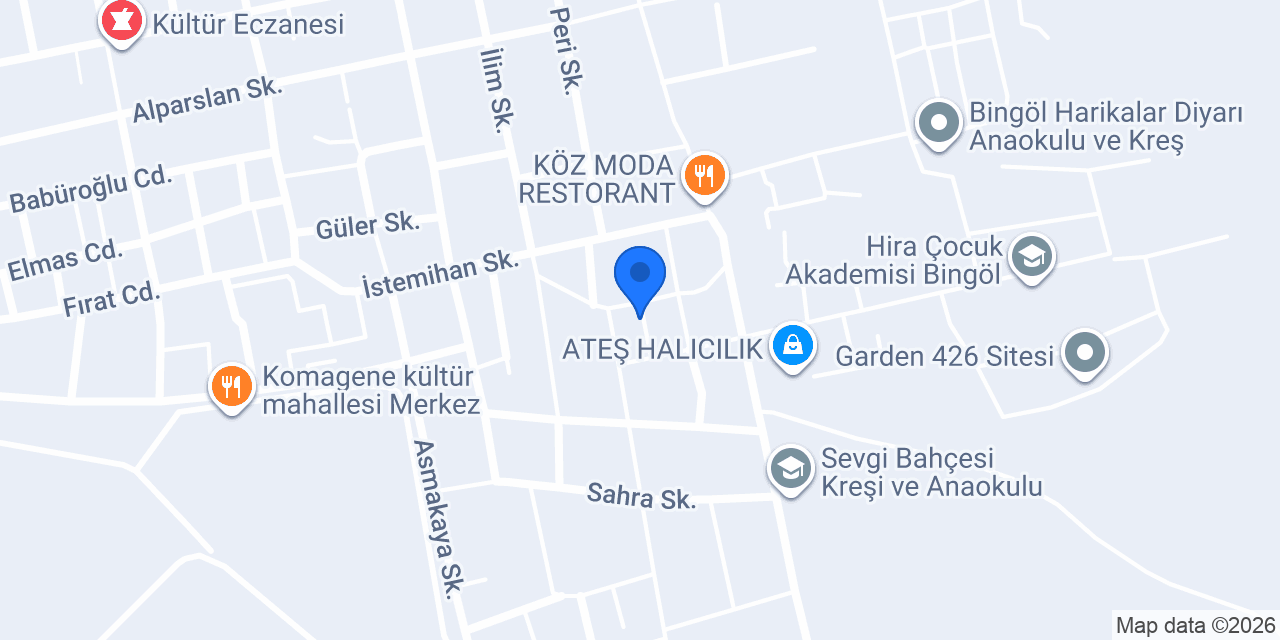 Dekor Asansör 12 konumu