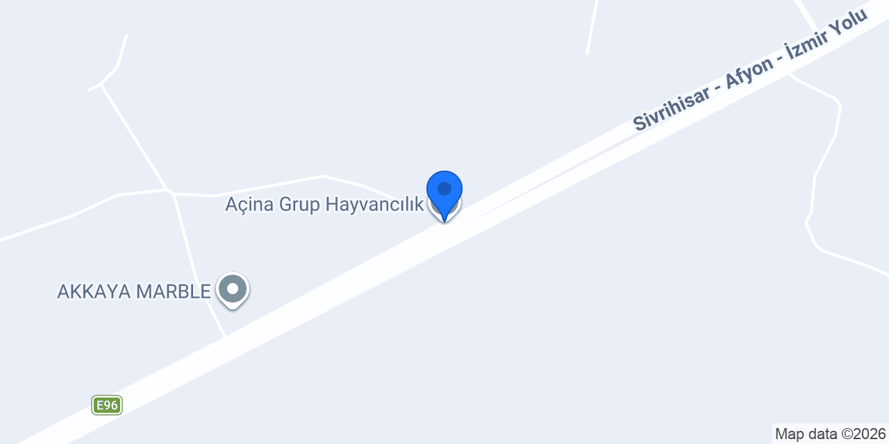 Açina Grup Hayvancılık konumu
