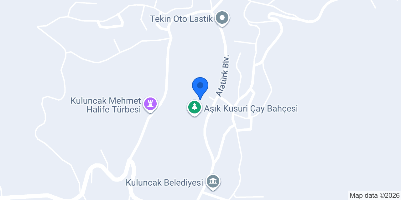MASKİ Kuluncak Müdürlüğü konumu