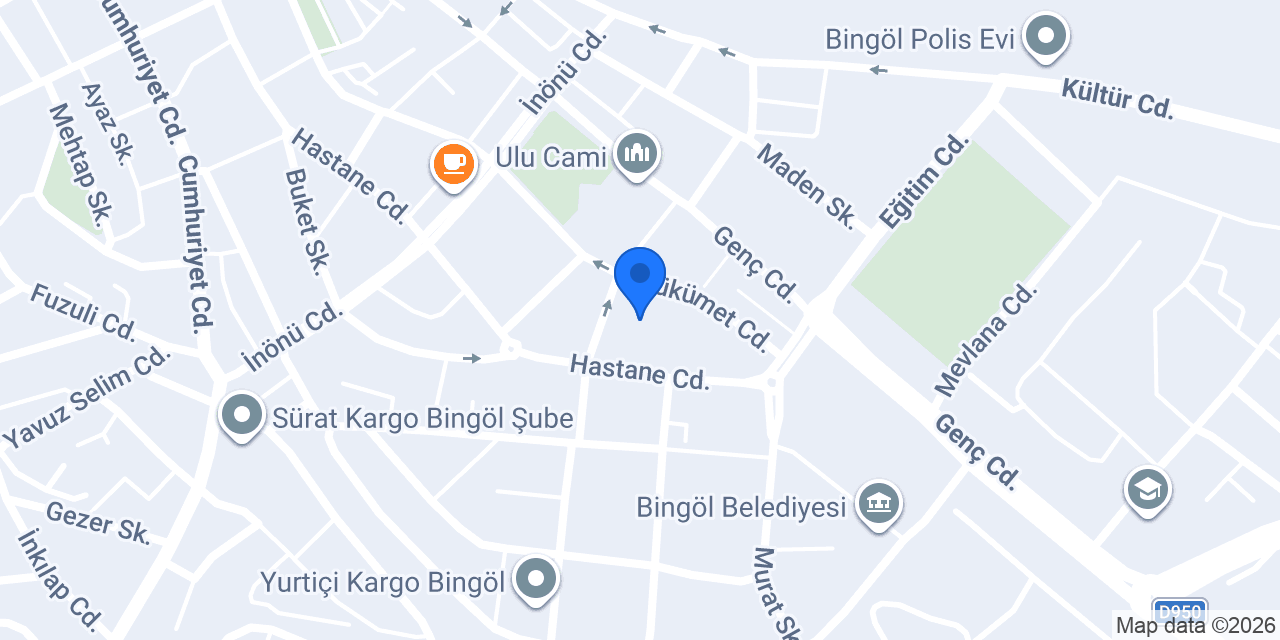 Binmax Eğlence Merkezi konumu