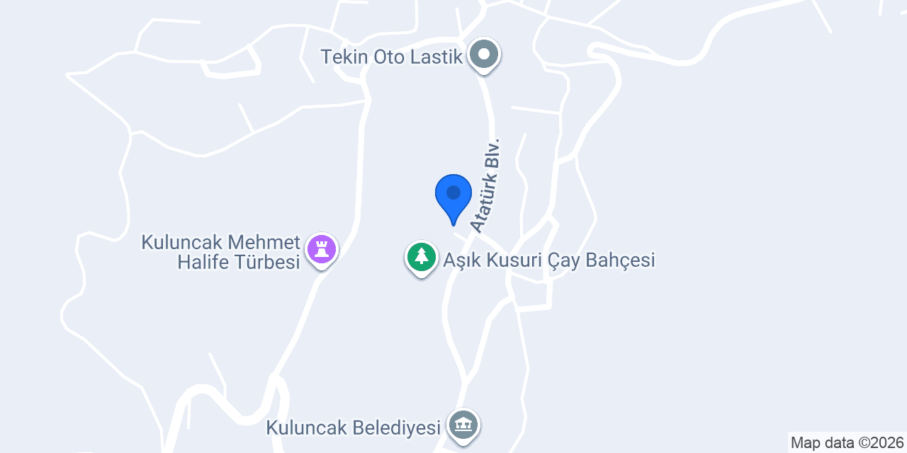 Yıldız Terzi Atölyesi konumu