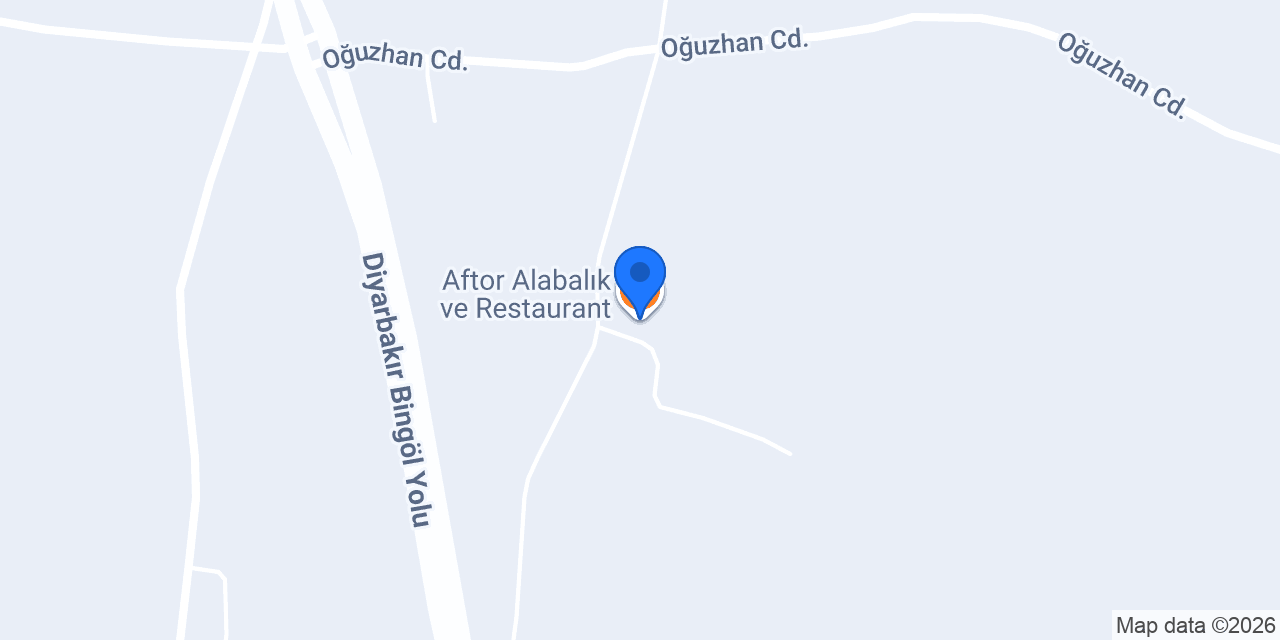 Aftor Alabalık ve Restaurant konumu