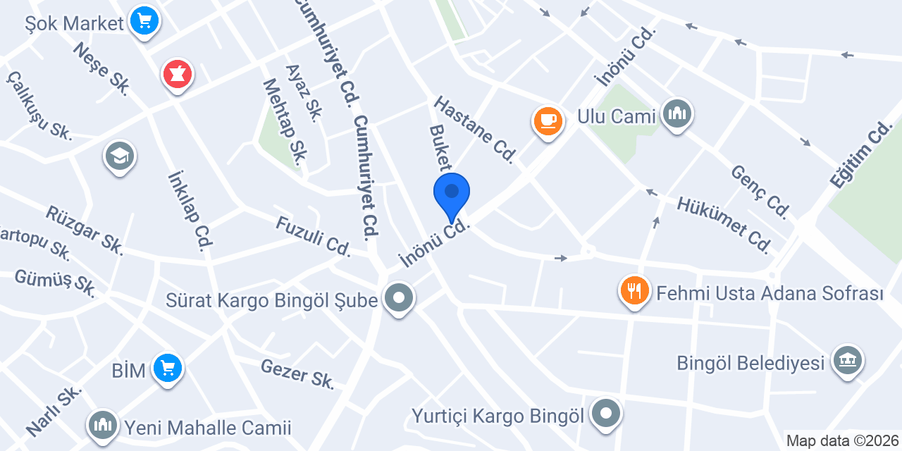 Sedef Kuyumculuk konumu