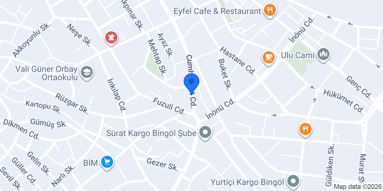 Ergin Market konumu