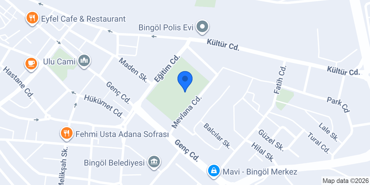Hepyekdöner bingöl konumu