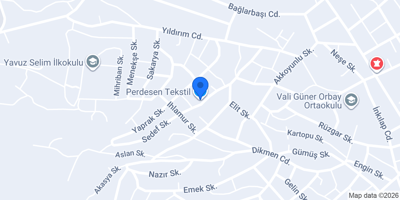 Perdesen Tekstil konumu