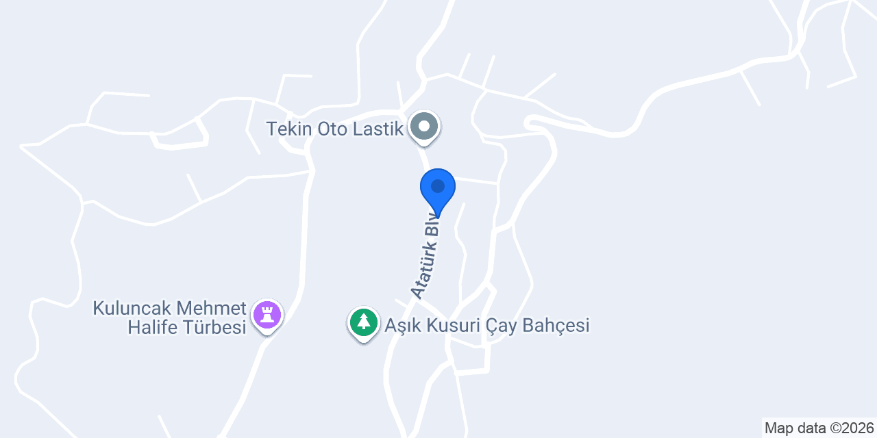 Yalçın Veteriner Kliniği konumu