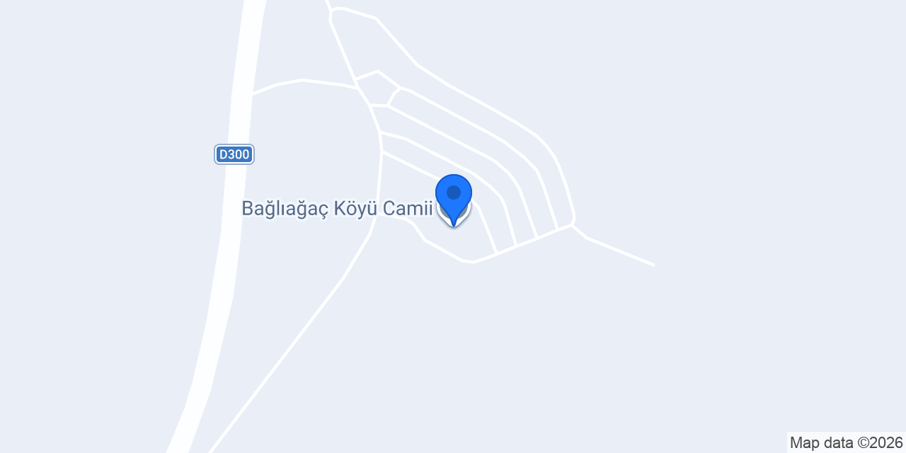 Bağlıağaç Köyü Camii konumu