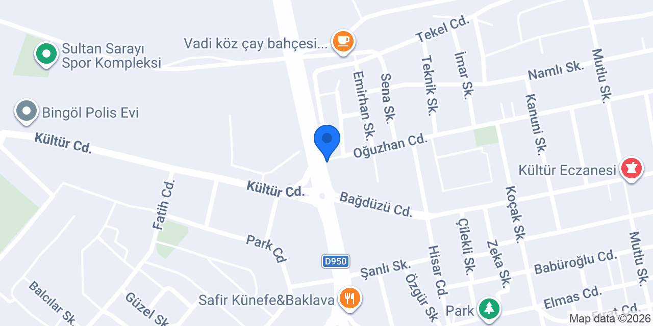 ÇINAR ECZANESİ konumu