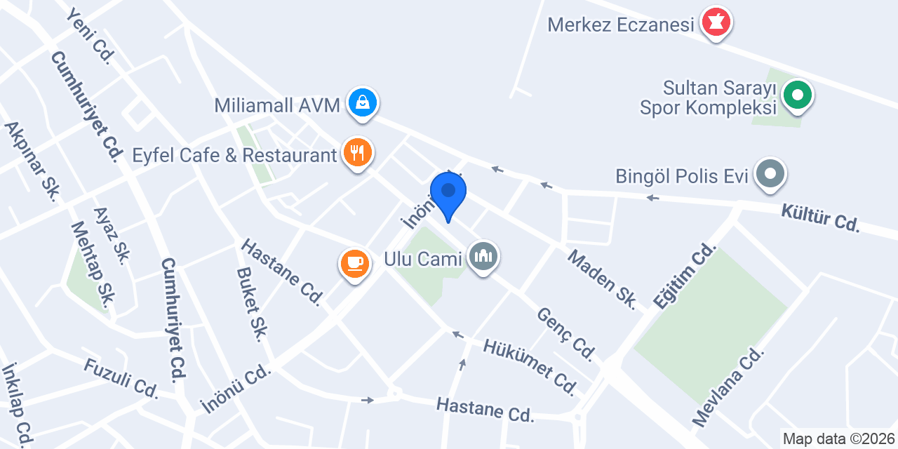 Dörtyol Imbiss Bingöl konumu