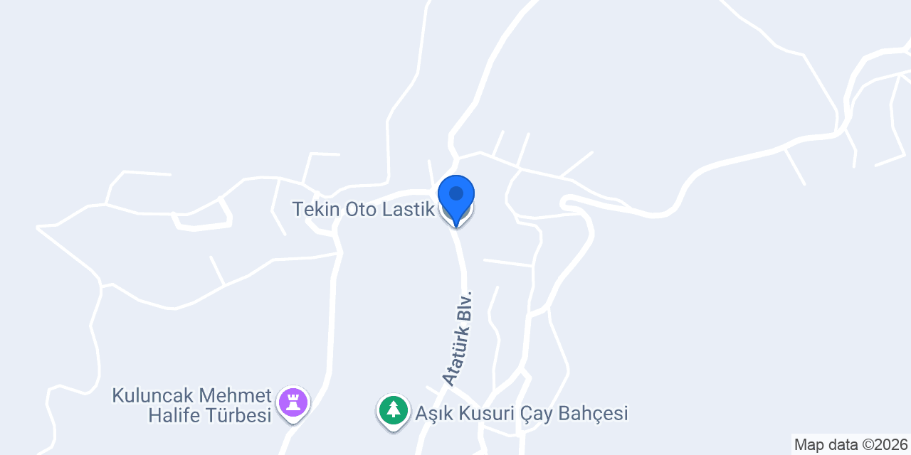 Tekin Oto Lastik konumu