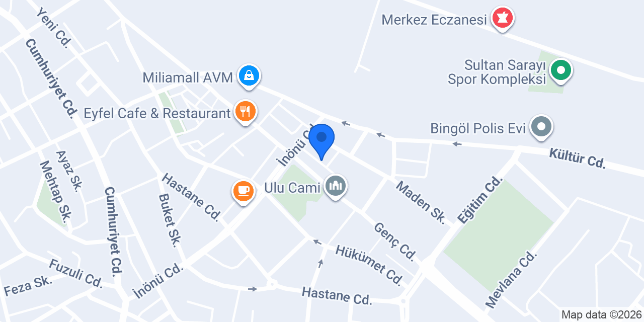 Beg San Veteriner Kliniği konumu