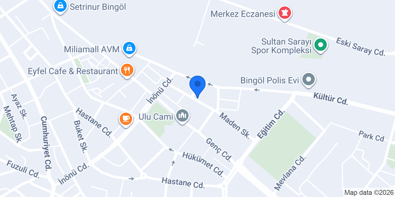 Eser Veteriner Kliniği konumu