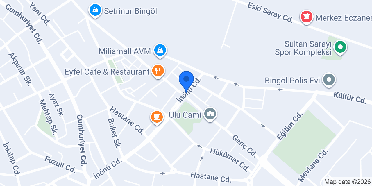 Bilimyolu Koleji konumu