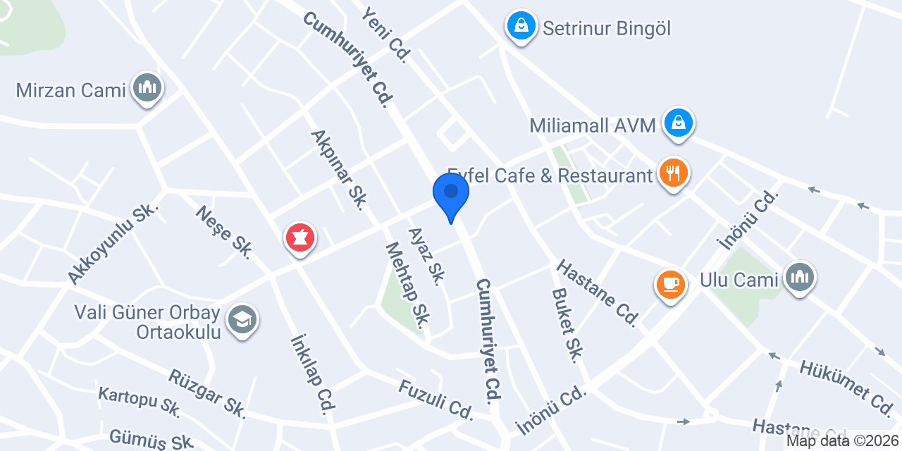 BİNGÖL ARICILIK DÜNYASI konumu