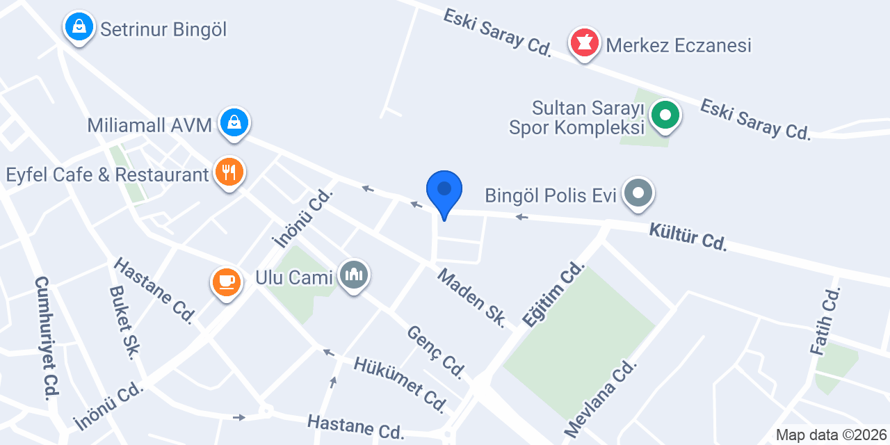 Bingöl Konfor konumu