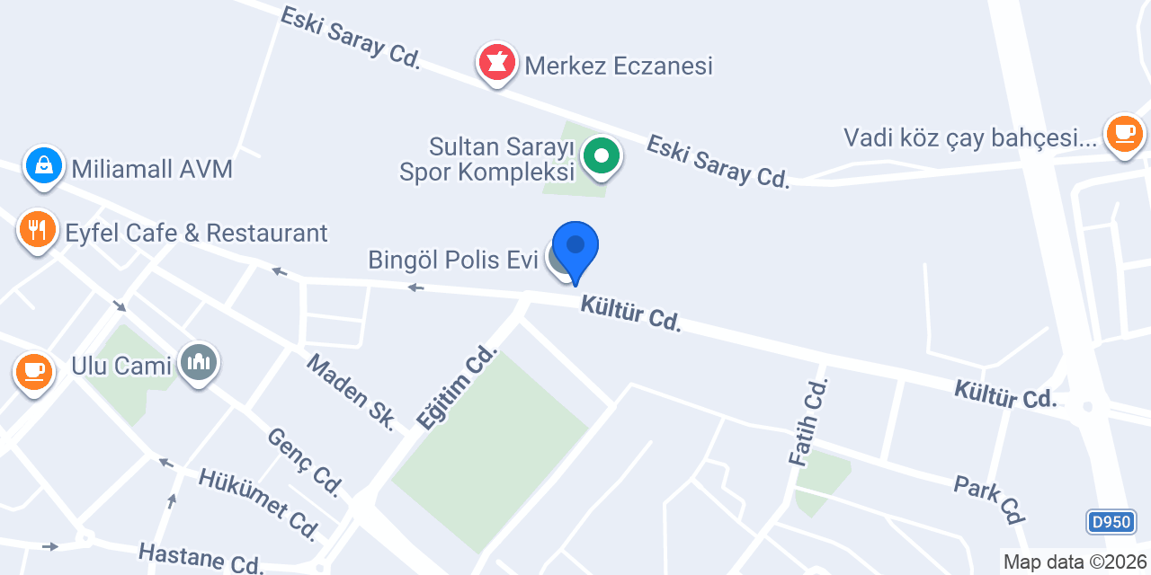 Ekleristan Bingöl konumu