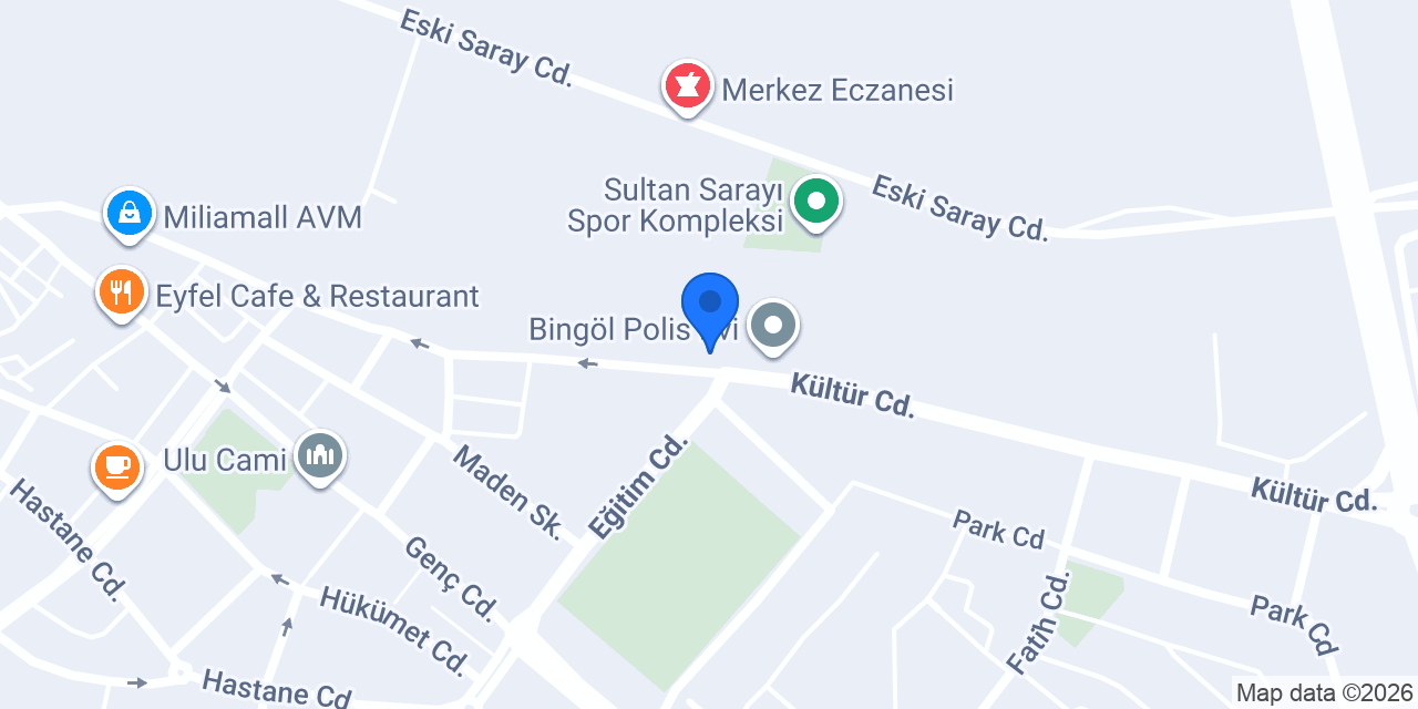 TveK Bingöl konumu