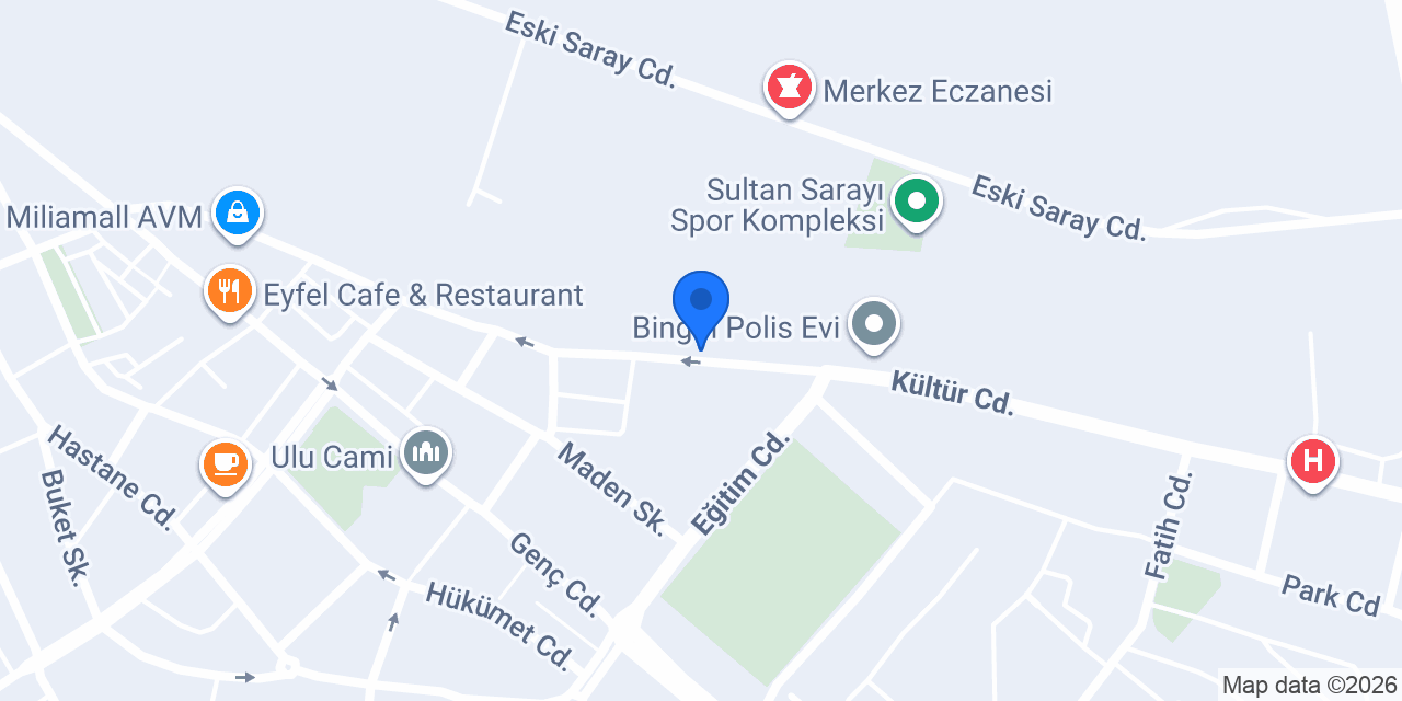Elaltıntaş Elektrik konumu