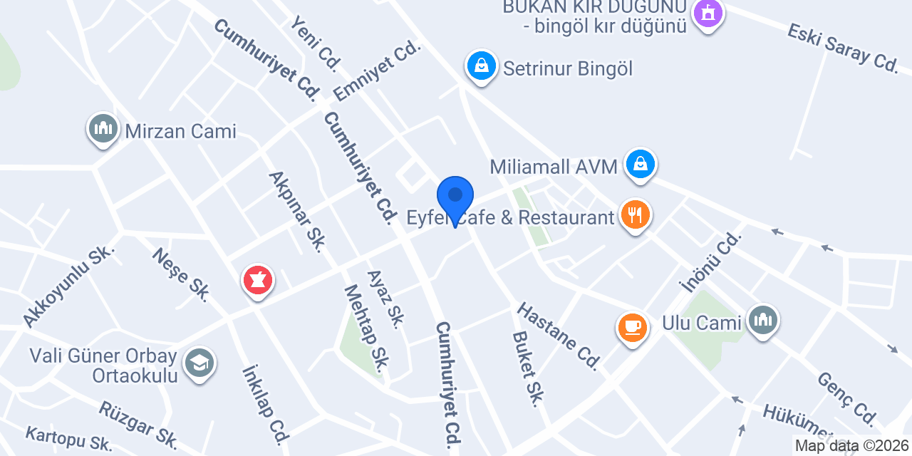 Bingöl Ufo Elektrik konumu