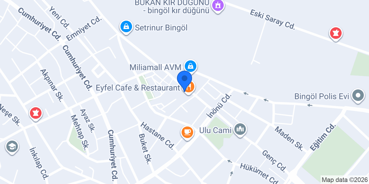 BİNGÖL AKSA EMLAK konumu